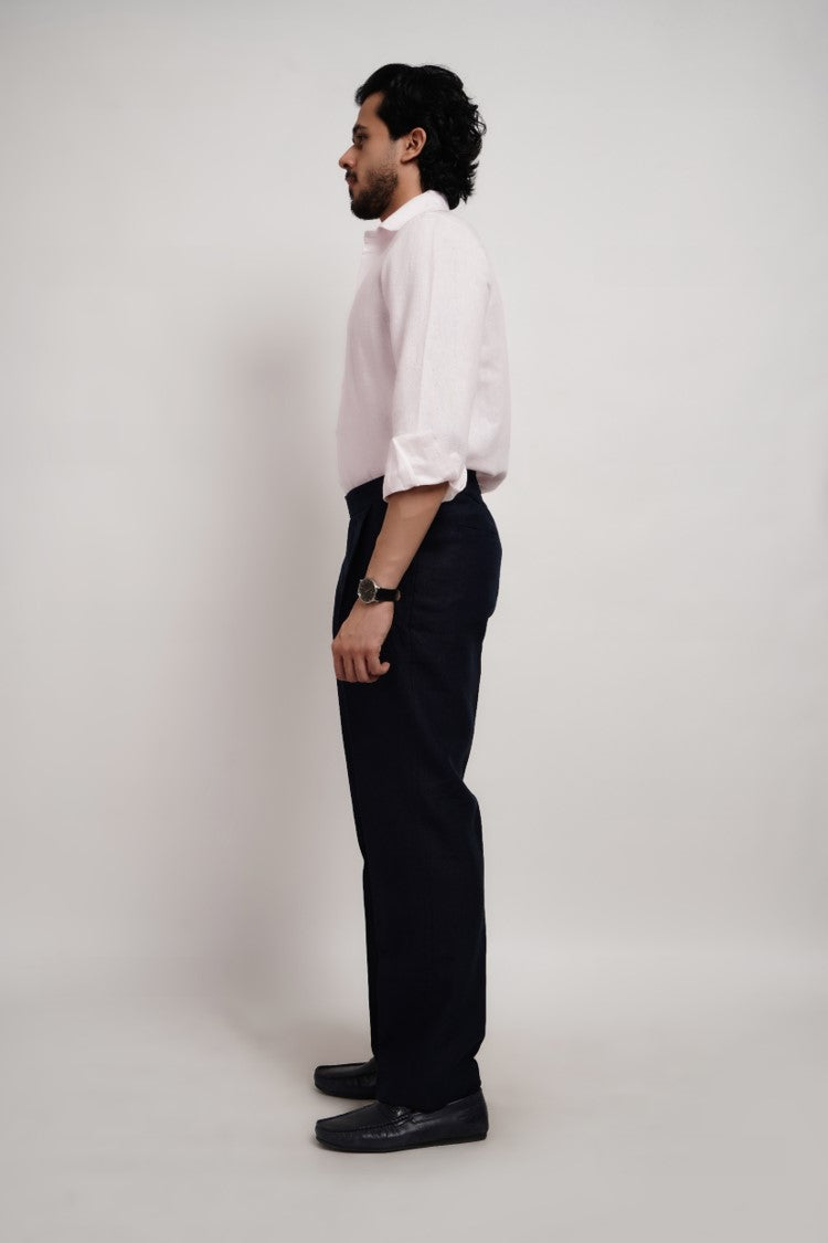 Pink Linen Shirt