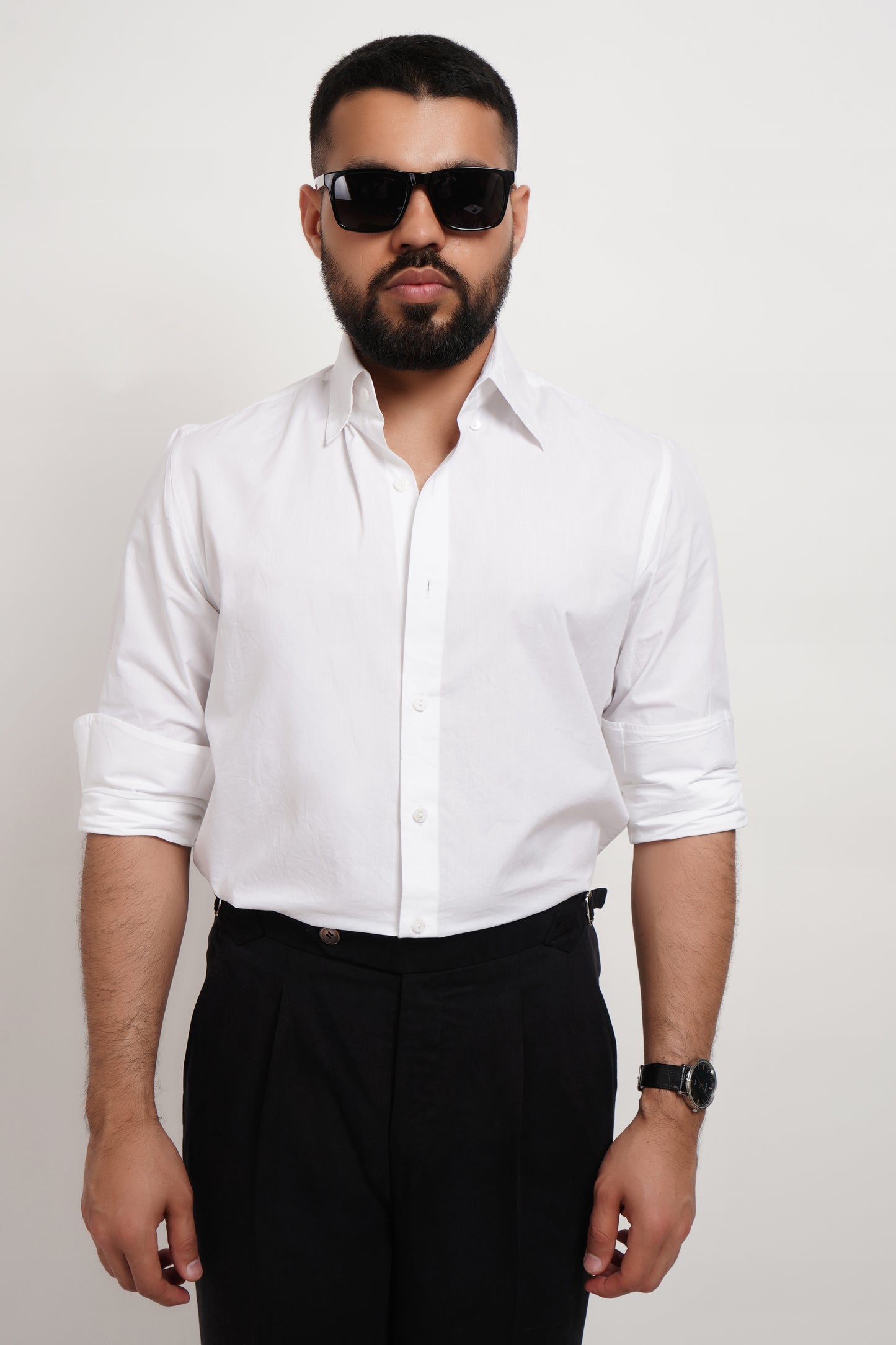 White Poplin Classic Shirt