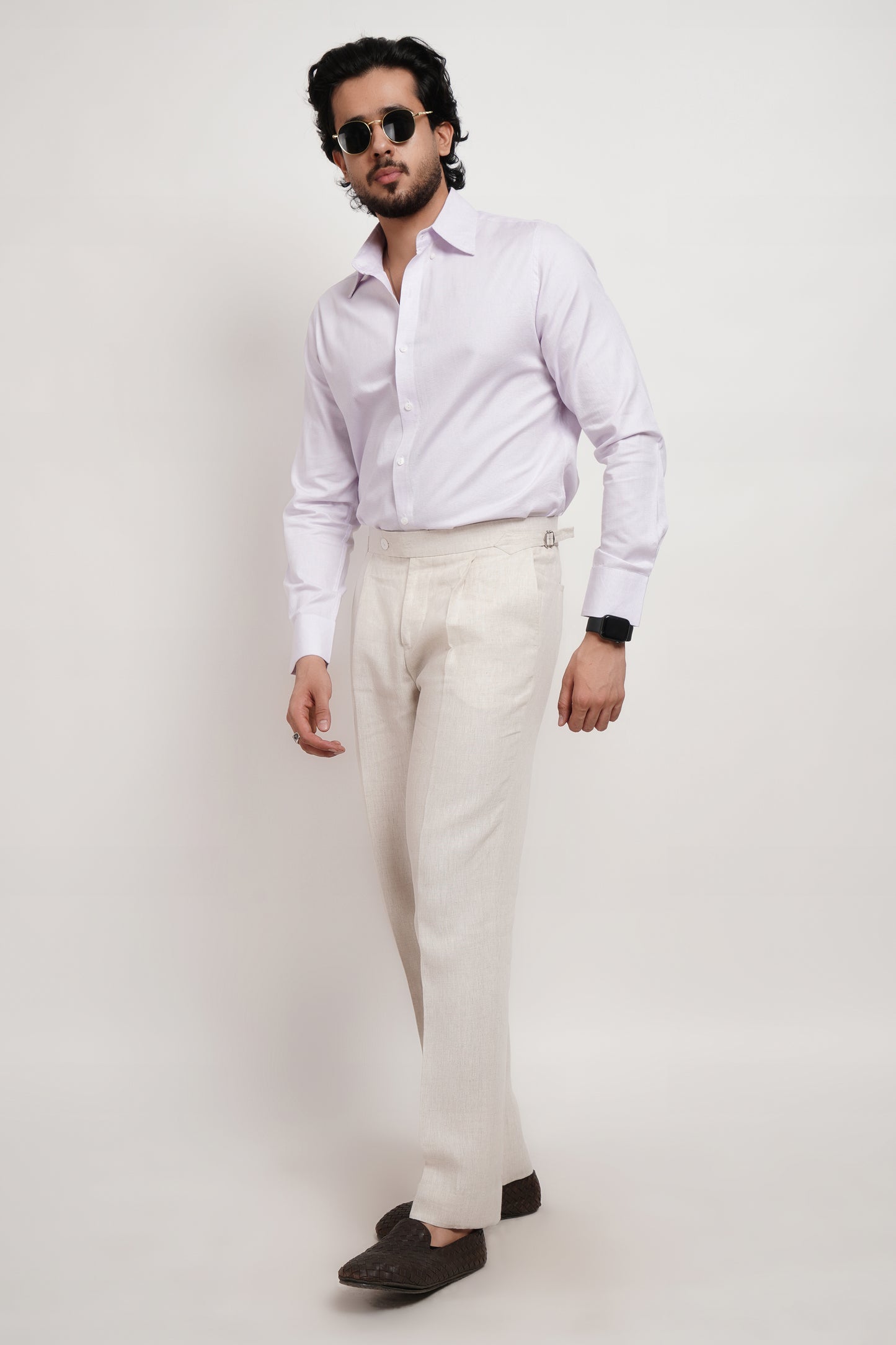 Lavender Dobby Classic Shirt