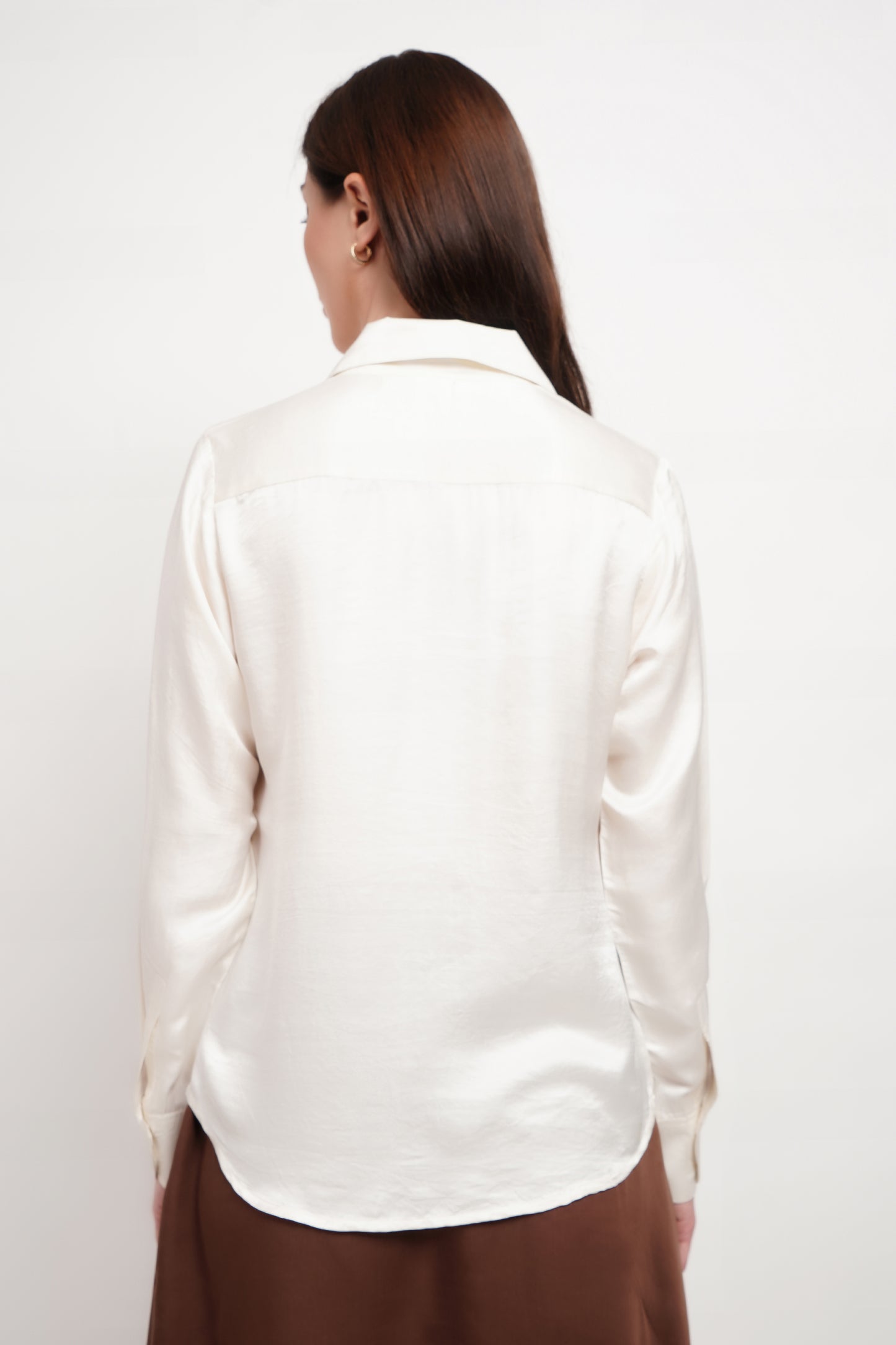 Butter Cream Vegan Silk Classic Shirt