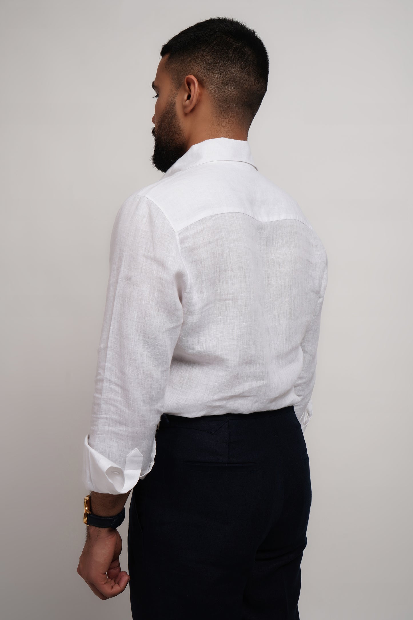 White Linen Shirt