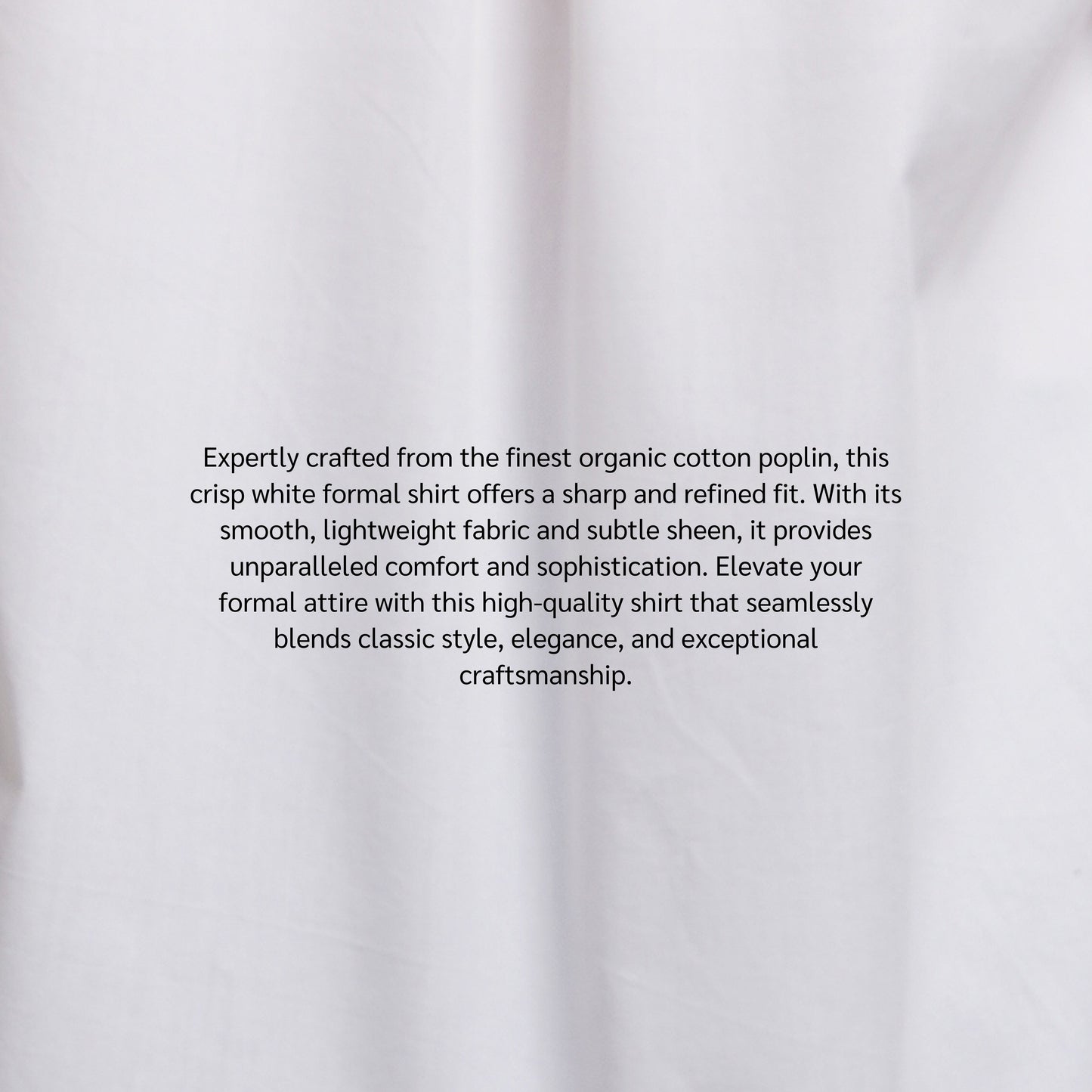White Poplin Classic Shirt