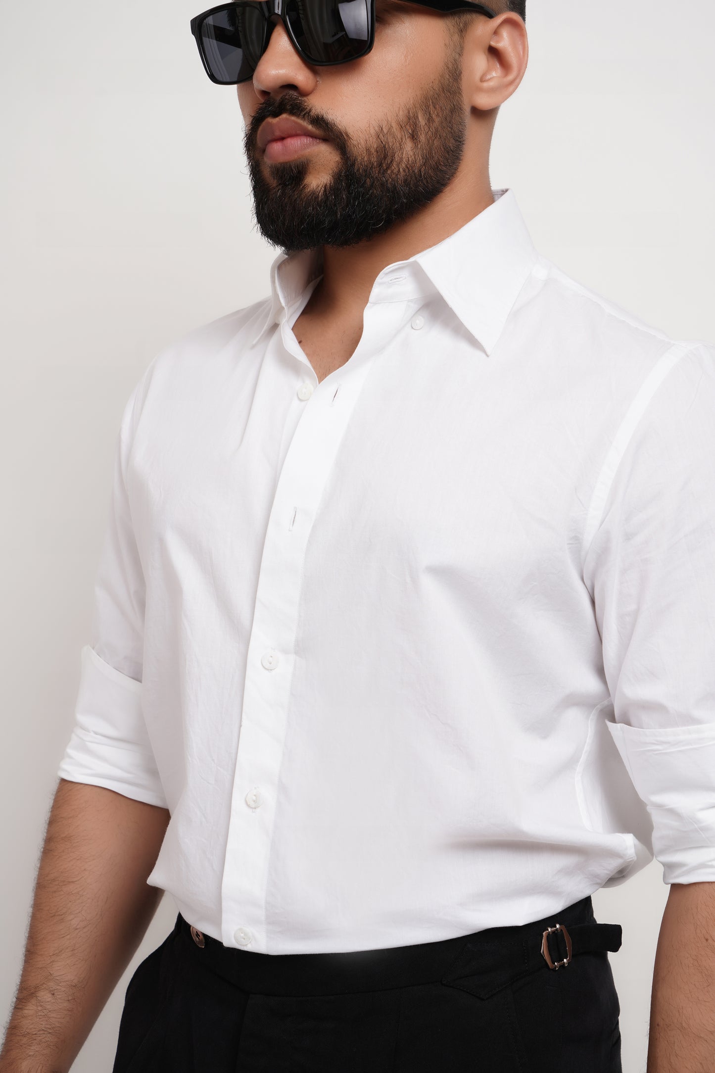 White Poplin Classic Shirt