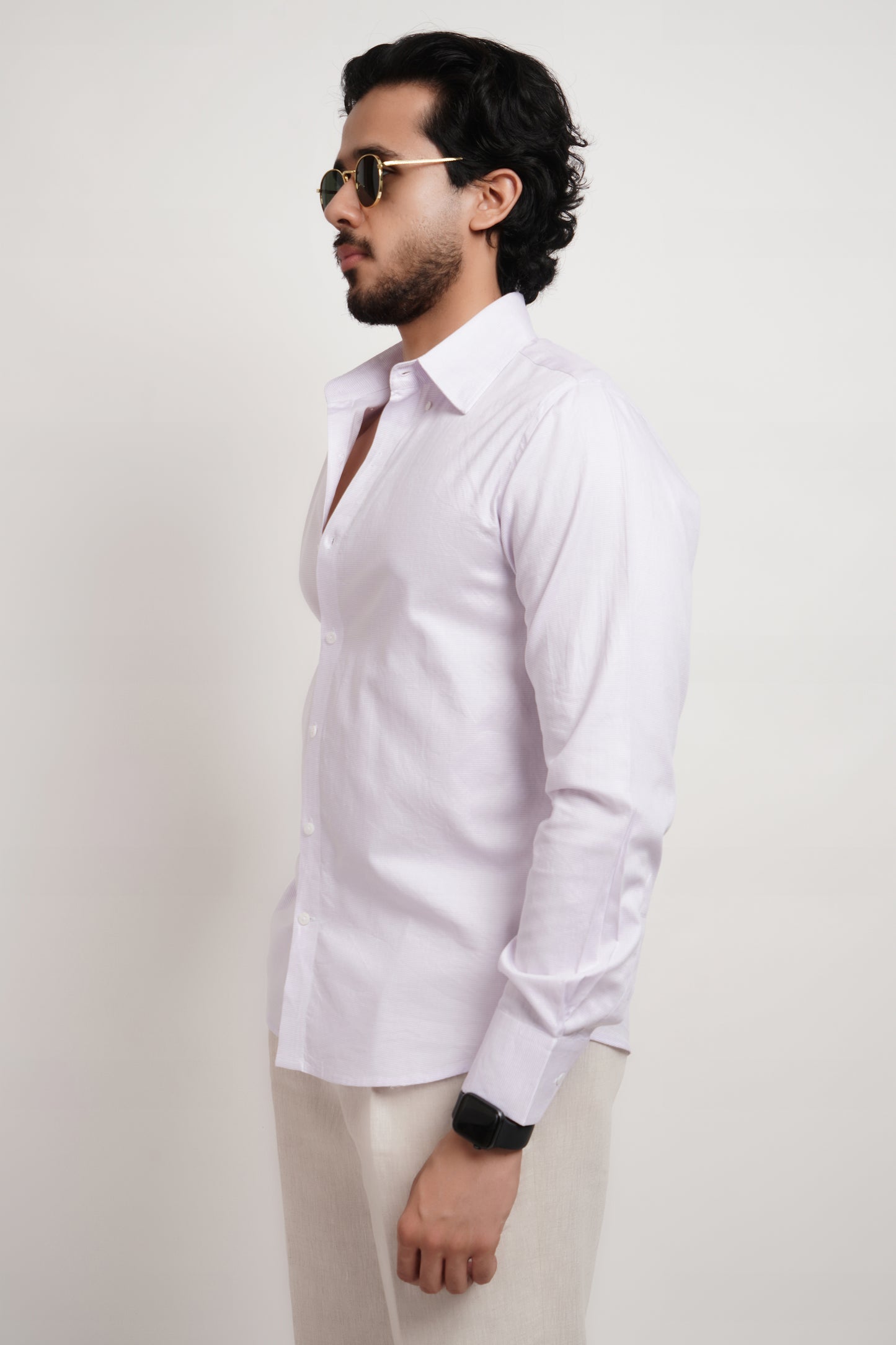 Lavender Dobby Classic Shirt