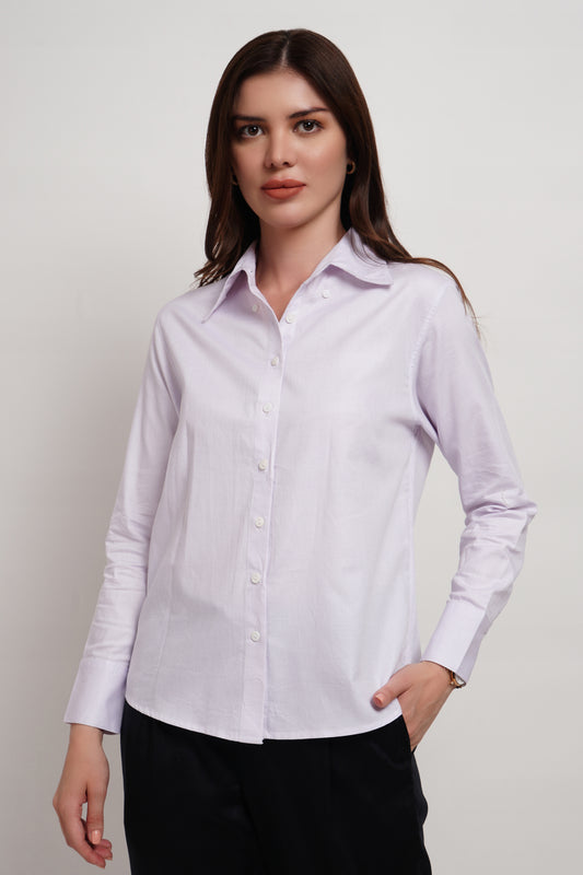 Lavender Dobby Classic Shirt