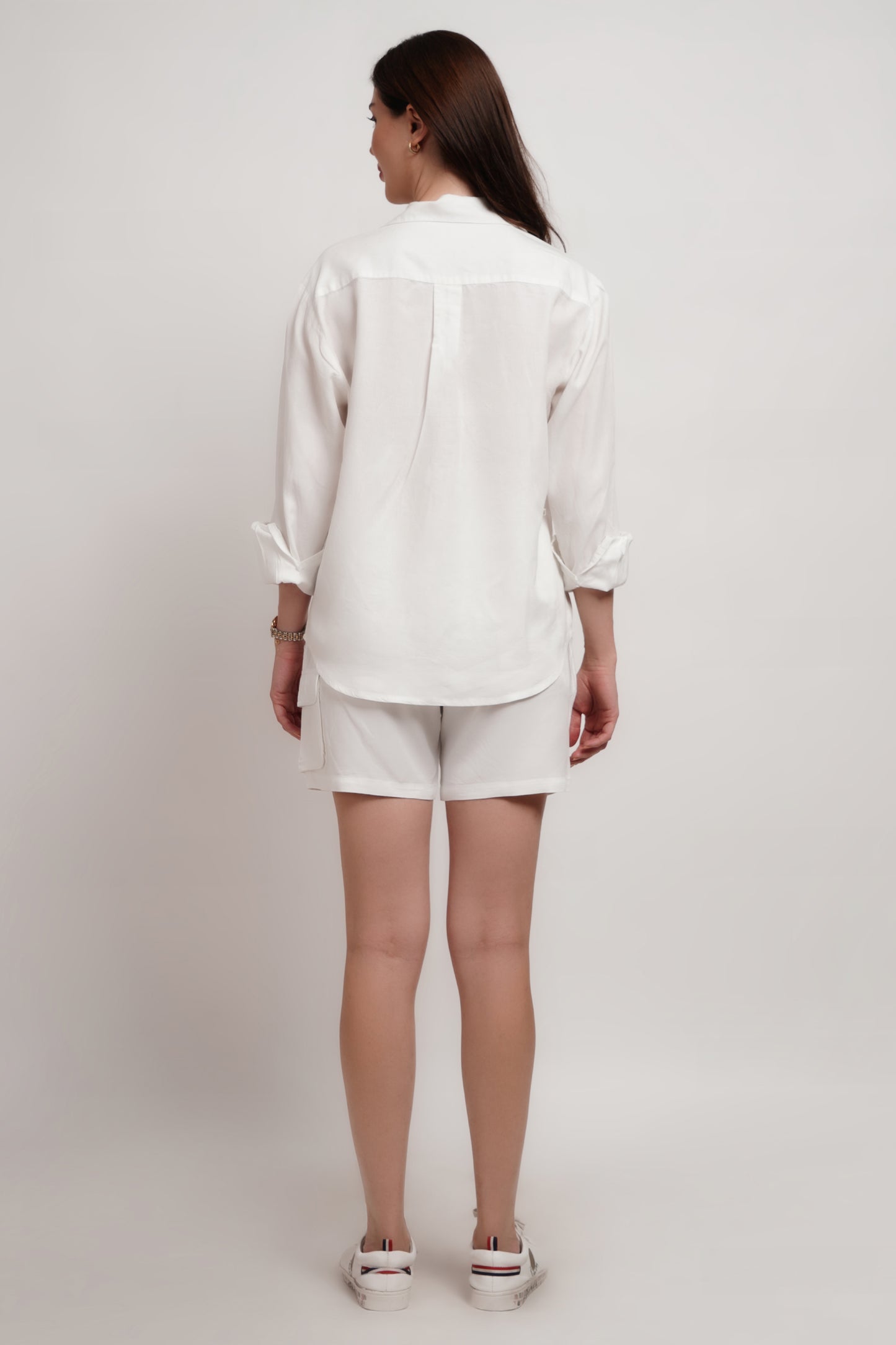 Natural White Tencel Shirt