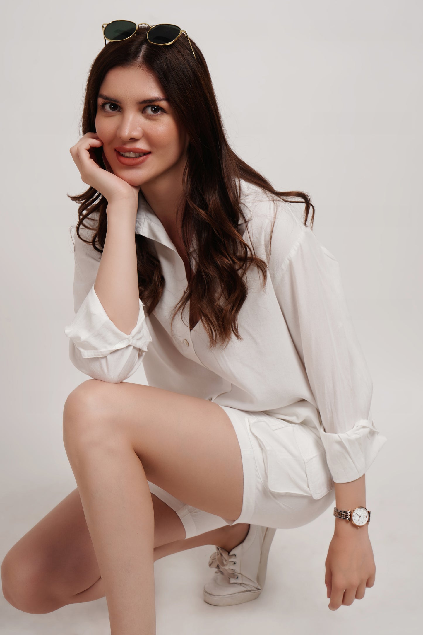 Natural White Tencel Shirt