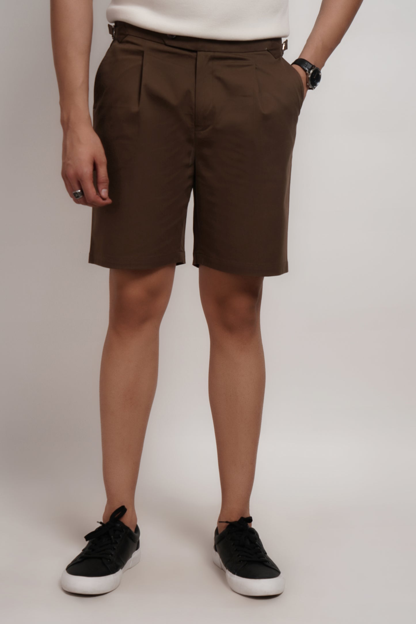 Olive Chino Shorts