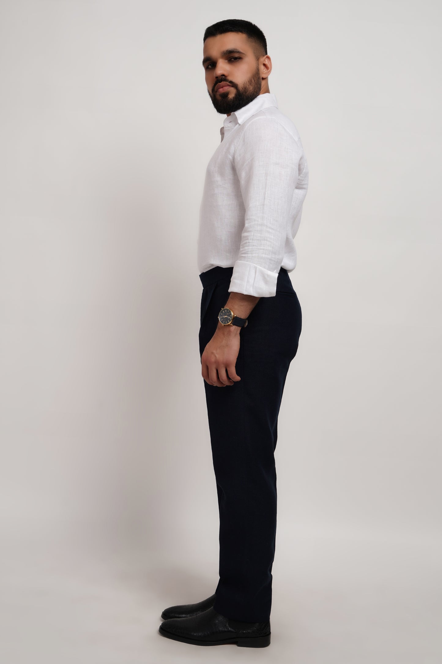 White Linen Shirt