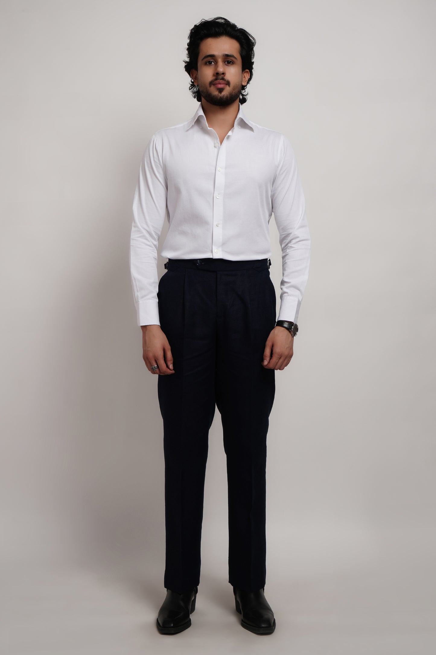 White Poplin Classic Shirt